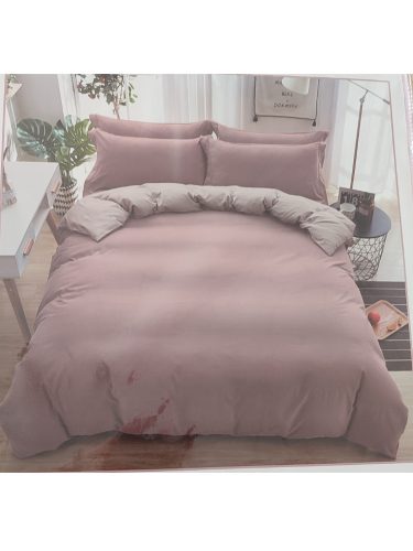 Pamut ágynemű 7 részes rózsaszín
